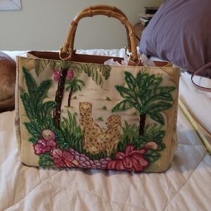 Isabella Fiore Handbag Tropical Look
